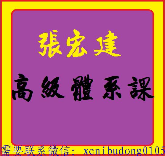 十年赢家网张宏建高体系课视频课程-期货基础知识学习课程