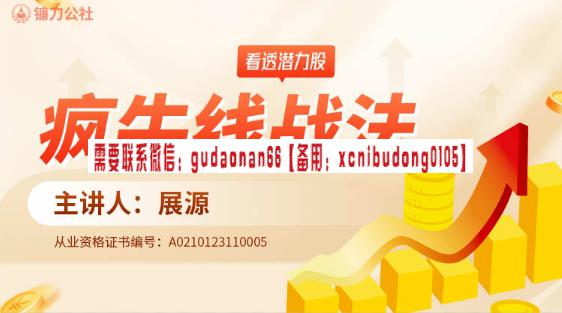 展源疯牛线战法股票视频课程-趋势和波段交易的区别