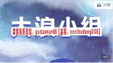 王勇 大浪小组 期权实战视频课程-期货后续培训课程答案