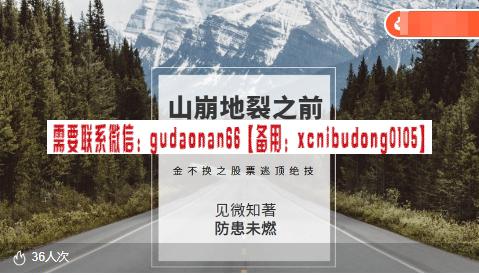 期股双盈 逃顶的绝技：山崩地裂之前，如何学会保“命”？视频课程-波段交易技巧
