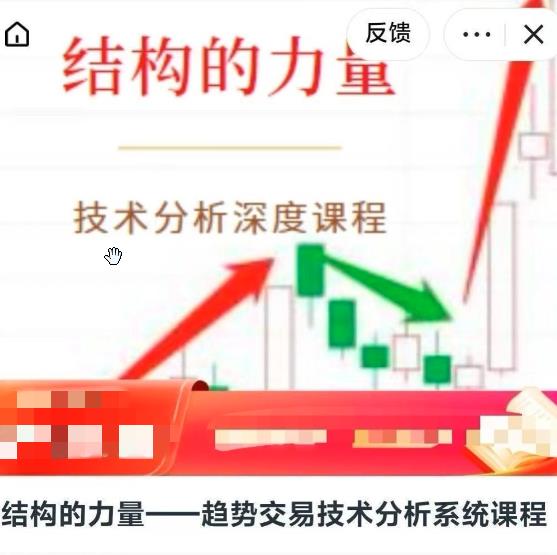 结构的力量 趋势交易技术分析系统课程-期货技术分析高级课程