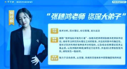 财学堂张穗鸿 龙虎跃精修鸿雁专修交易系统助教辅导课合集-期货培训课程