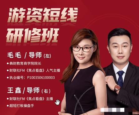毛毛游资短线研修班 系统讲解股票短线战法-外汇交易中的波段交易